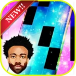 Logo of This is America Piano Tiles android Application 